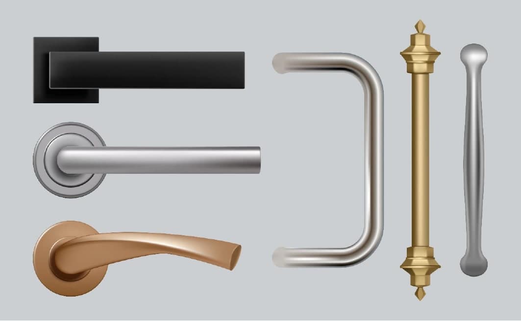 Hardware powder coating applications